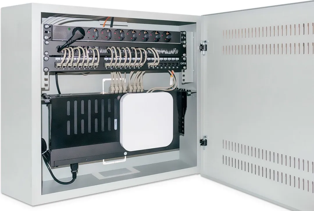 Intellinet 713641 Wandrek - 2U/4U - Grijs