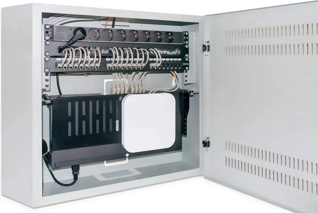 Intellinet 713641 Wandrek - 2U/4U - Grijs