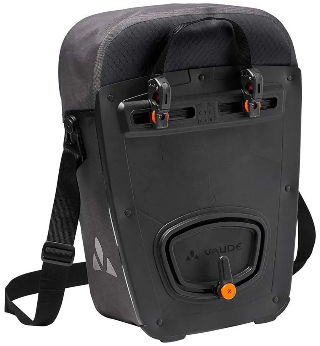 Vaude Aqua Commute Single Fietstas - 24L - Zwart