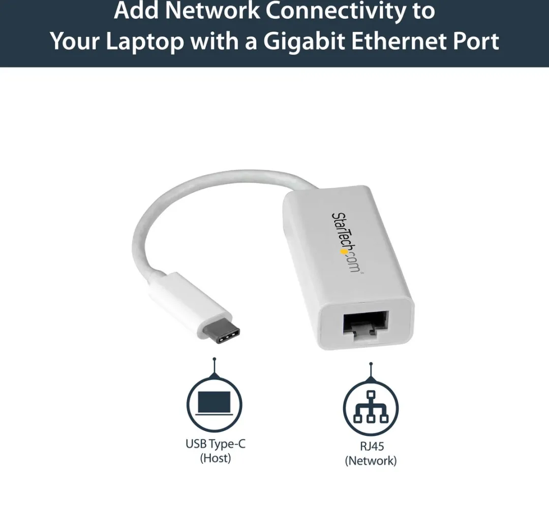 Startech US1GC30W Netwerkadapter - Wit