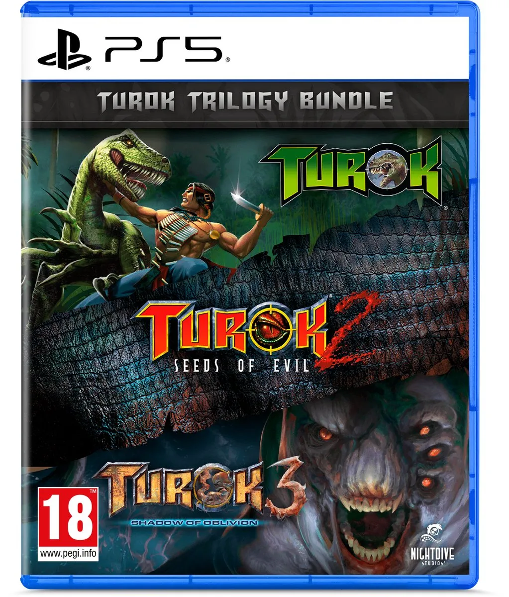 Mindscape Turok Trilogy Bundle - PS5