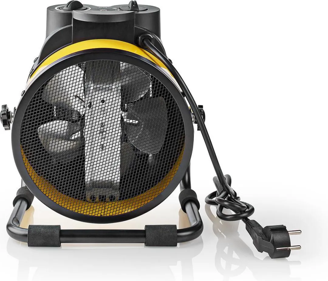 Nedis Industriële Ventilatorkachel HTIF30FYW 3000W - Geel - afbeelding 6 van 6