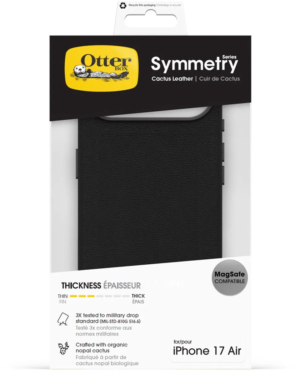 OtterBox Symmetry Cactus iPhone 17 Air Hoesje - MagSafe - Zwart