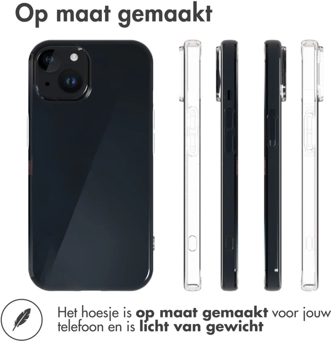 Accezz Hoesje iPhone 15 Transparant