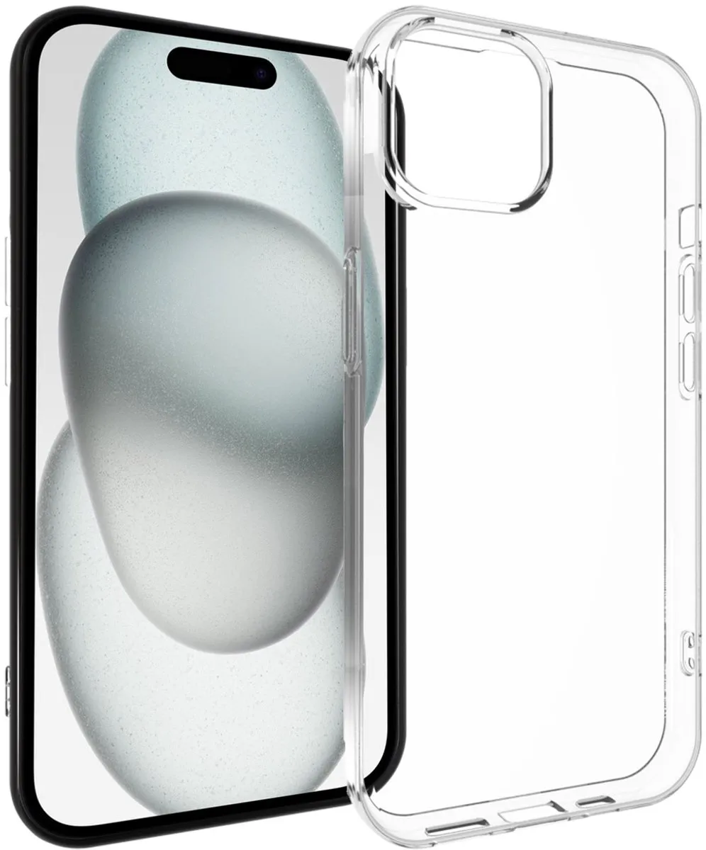 Accezz Hoesje iPhone 15 Transparant