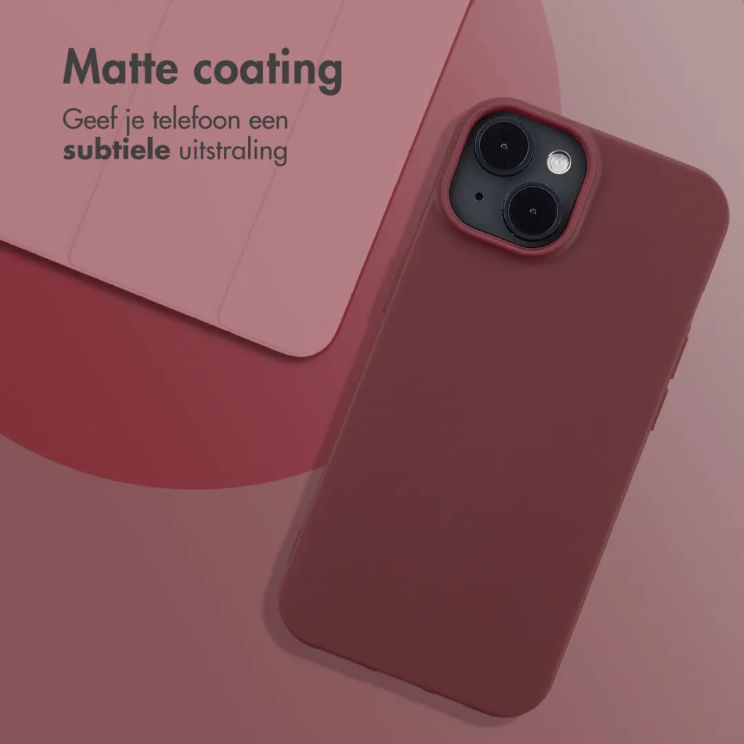 Imoshion Hoesje iPhone 14 Wine Red
