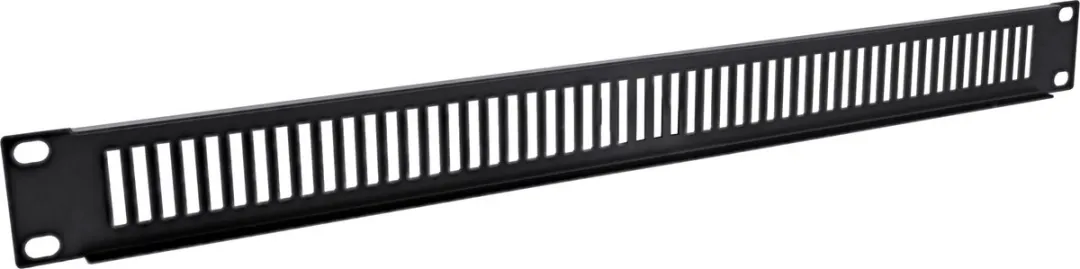 InLine 19111F Ventilatiepaneel 1U - Zwart