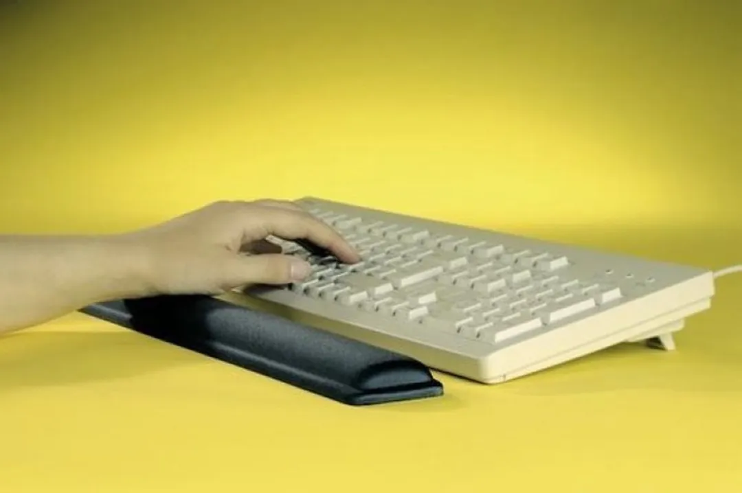 Durable Gel-polssteun Antislip Antraciet