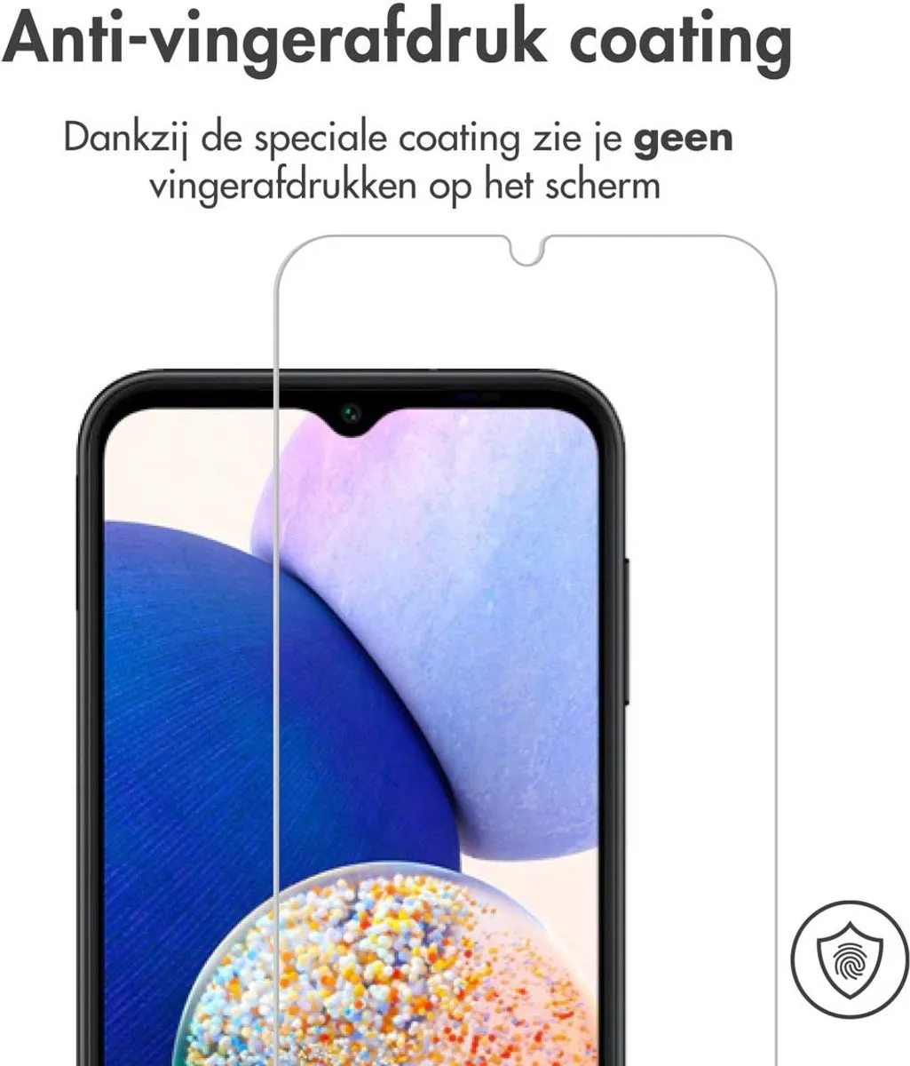 imoshiion Screenprotector Gehard Glas 3 Stuks - Samsung Galaxy A14