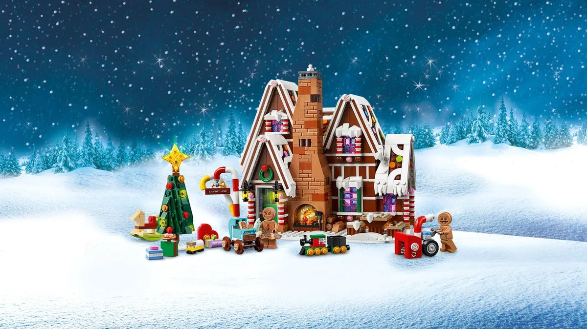 LEGO Creator Expert Peperkoekhuisje 10267 - 1477 Stukken - afbeelding 6 van 6
