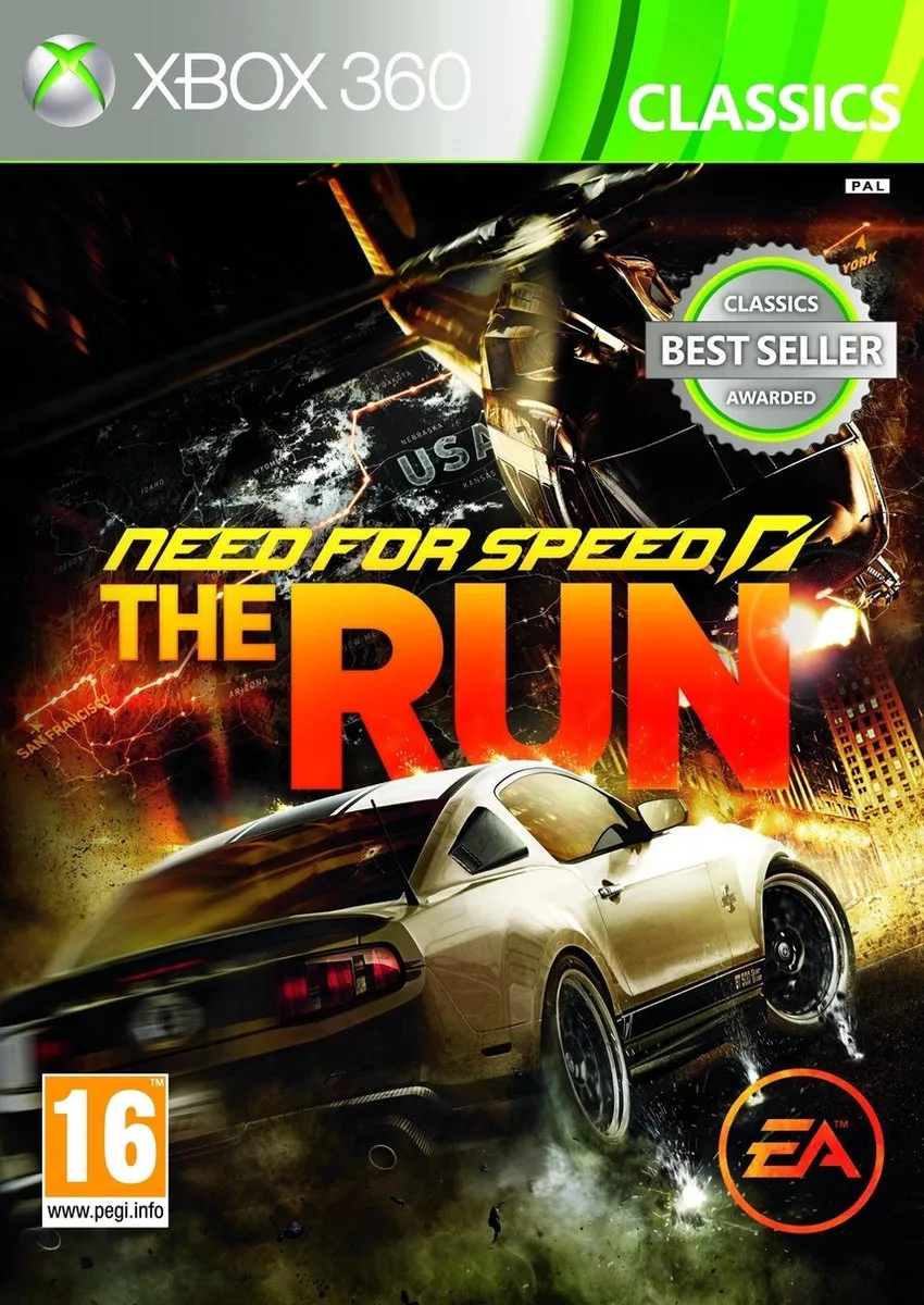Electronic Arts Need for Speed The Run Xbox 360