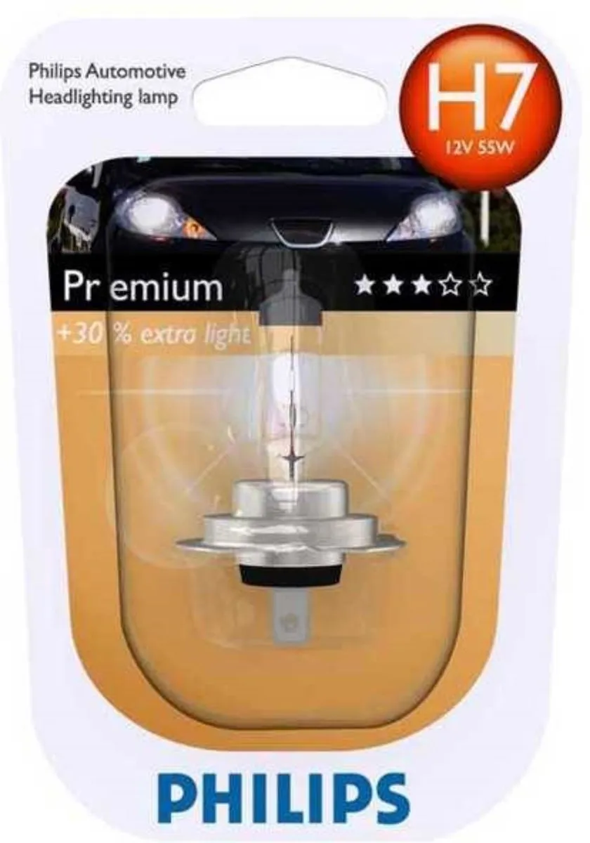 Philips Autolamp PX26D H7 12V 55W - Wit