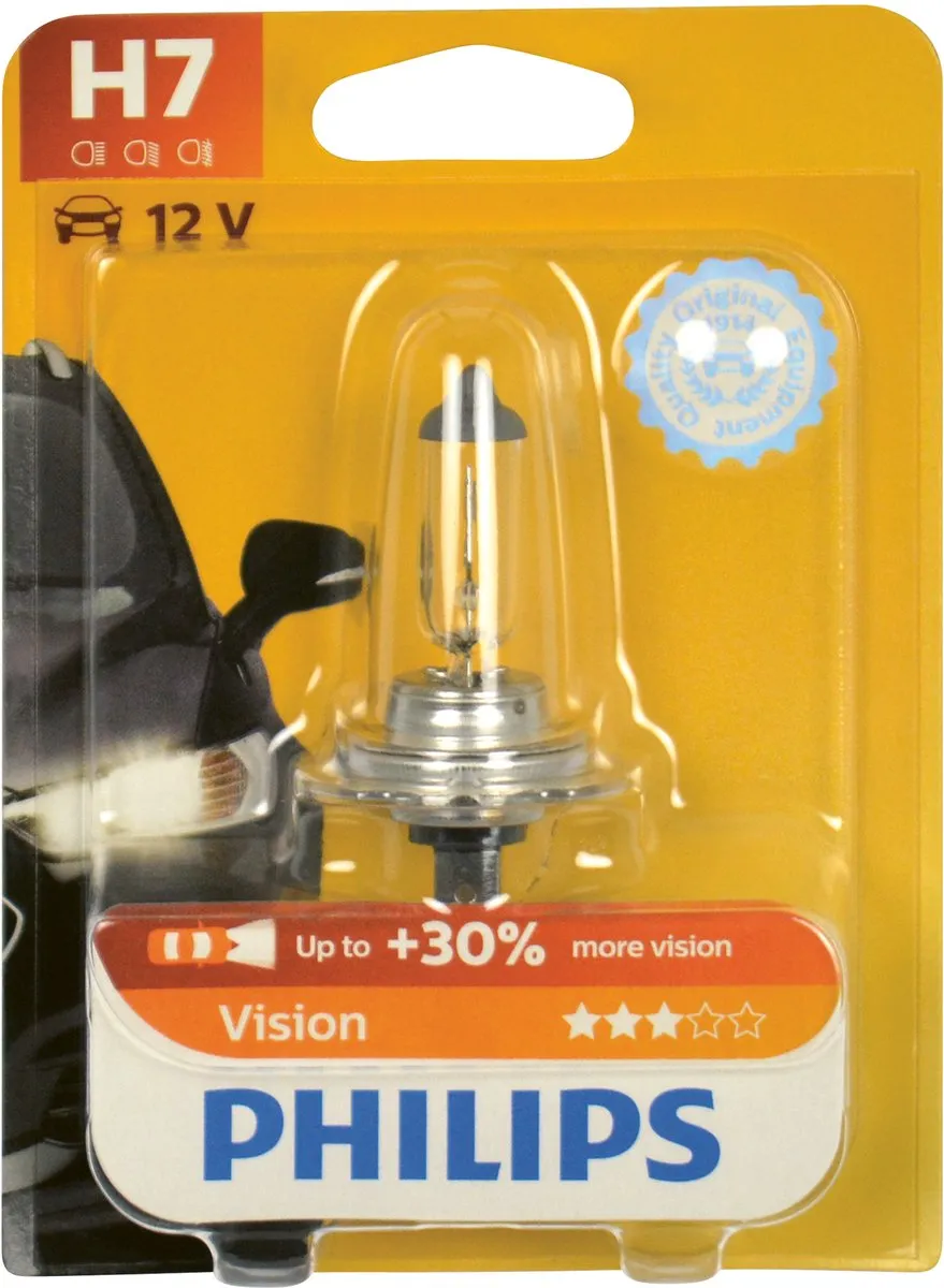 Philips Autolamp PX26D H7 12V 55W - Wit