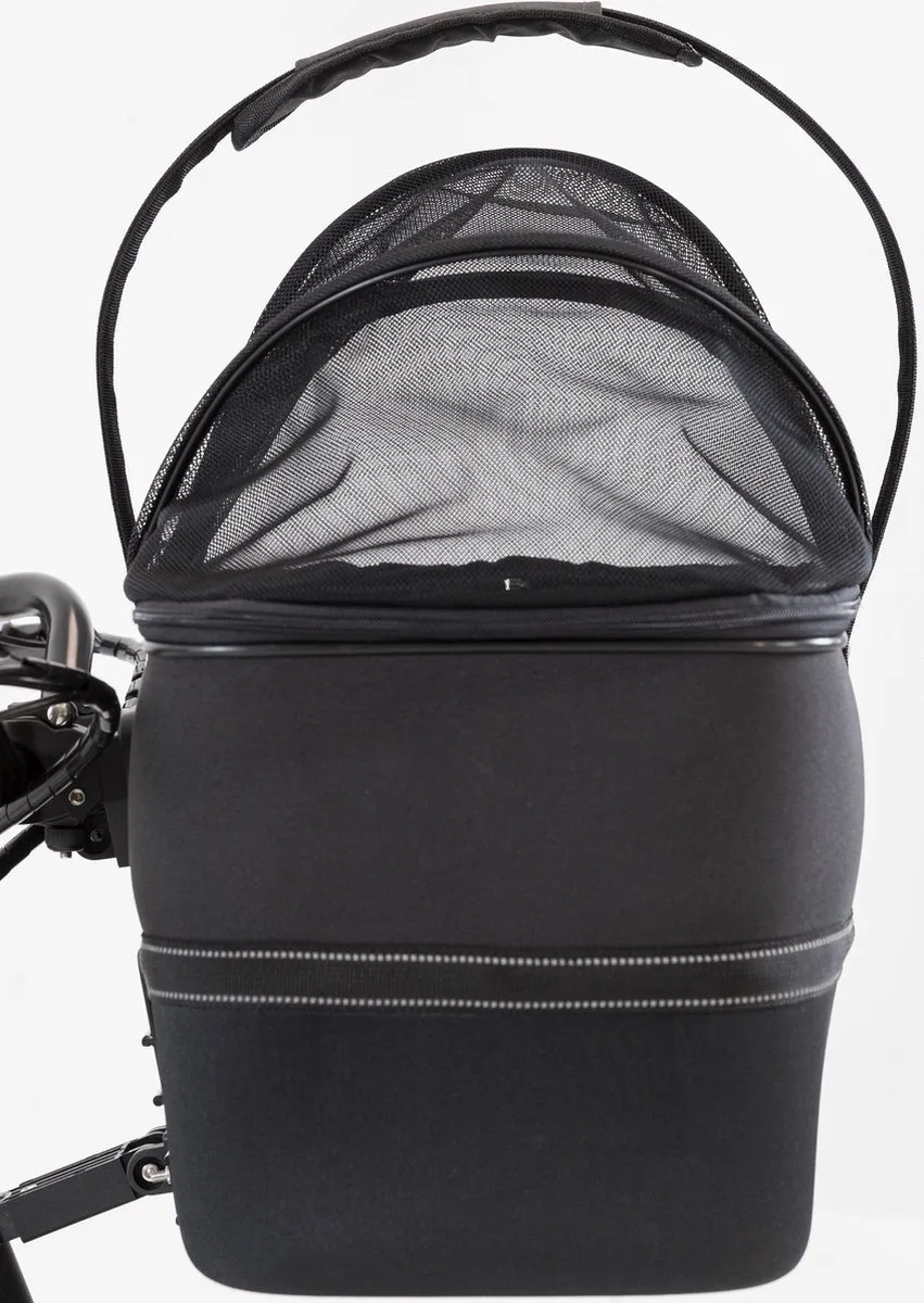 Trixie Stuur Fietsmand voor Honden - Zwart 41x29x47cm