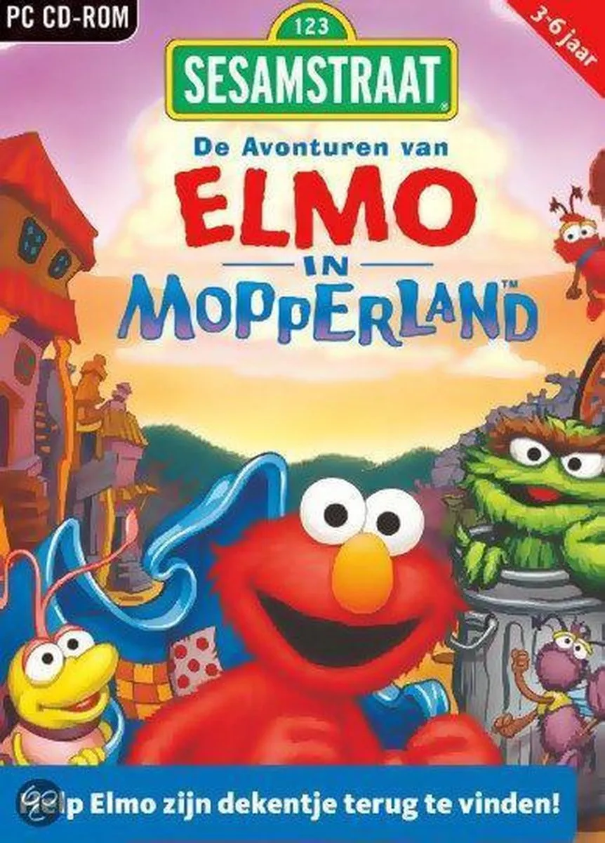 Mindscape Sesamstraat Elmo In Mopperland