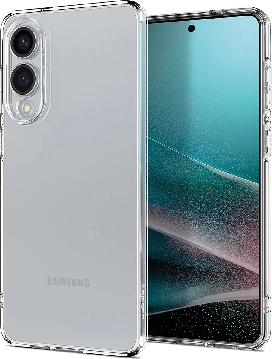 Spigen Liquid Crystal Case Samsung Galaxy S25 Edge - Transparant