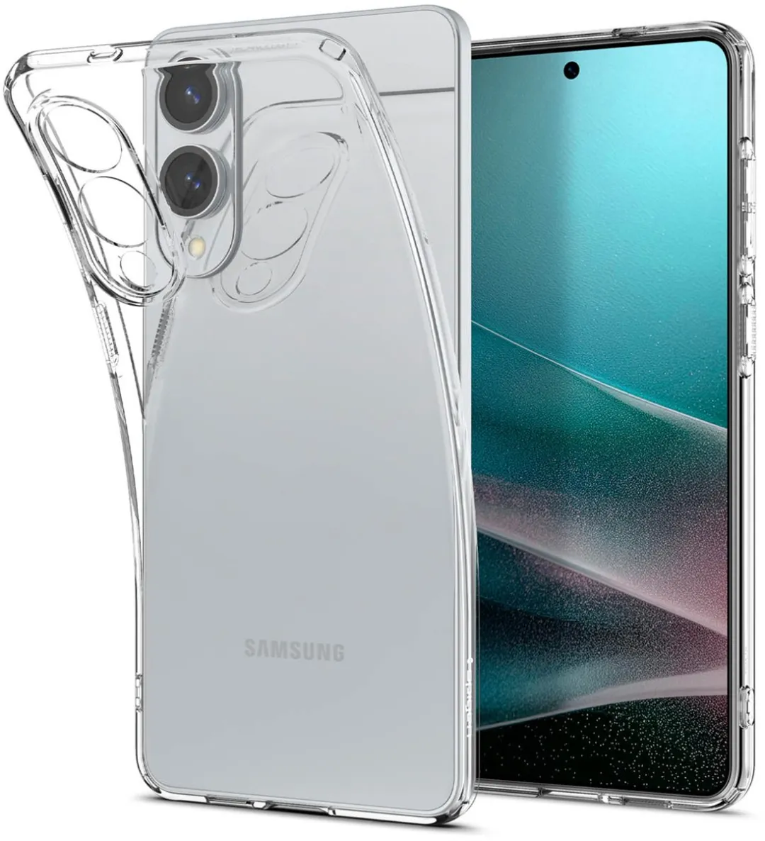 Spigen Liquid Crystal Case Samsung Galaxy S25 Edge - Transparant