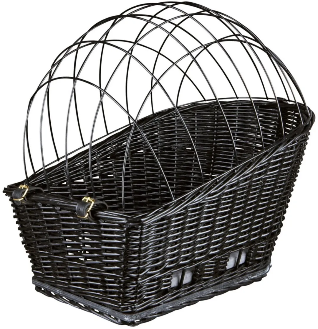 Trixie Fietsmand Draadkoepel Achterop - 35x49x55cm - Blauw