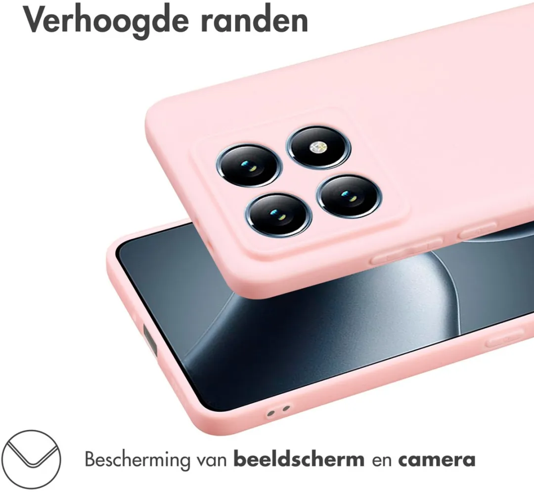 Imoshion Hoesje Xiaomi 14T Pro - Lichtroze
