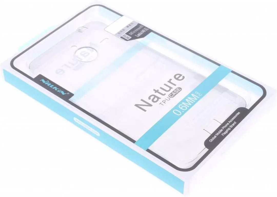 Nillkin Nature TPU Hoesje - Microsoft Lumia 640 XL - Grijs - afbeelding 4 van 4