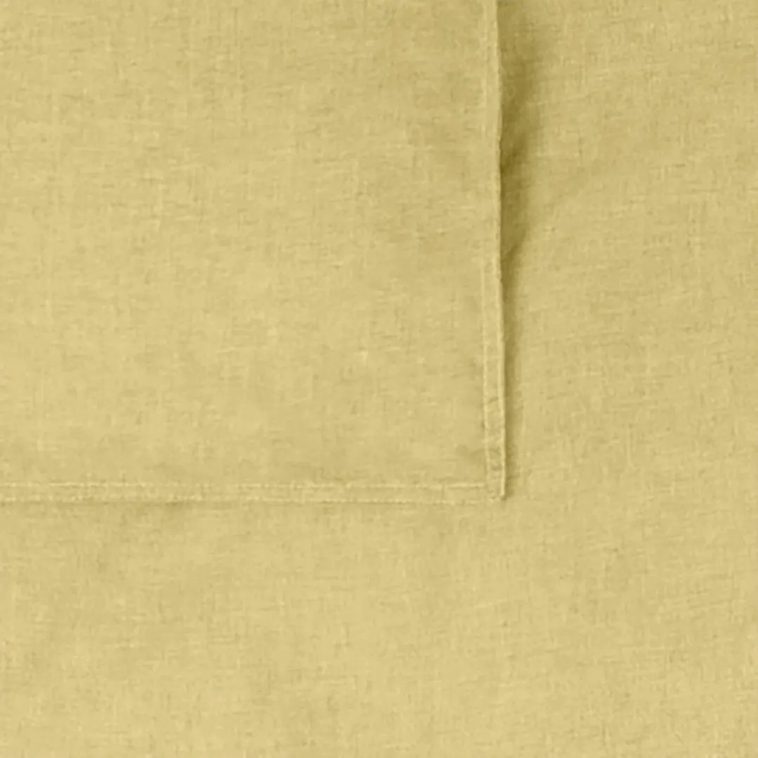 BINK Bedding Dekbedovertrek Bo Oker 100x135cm