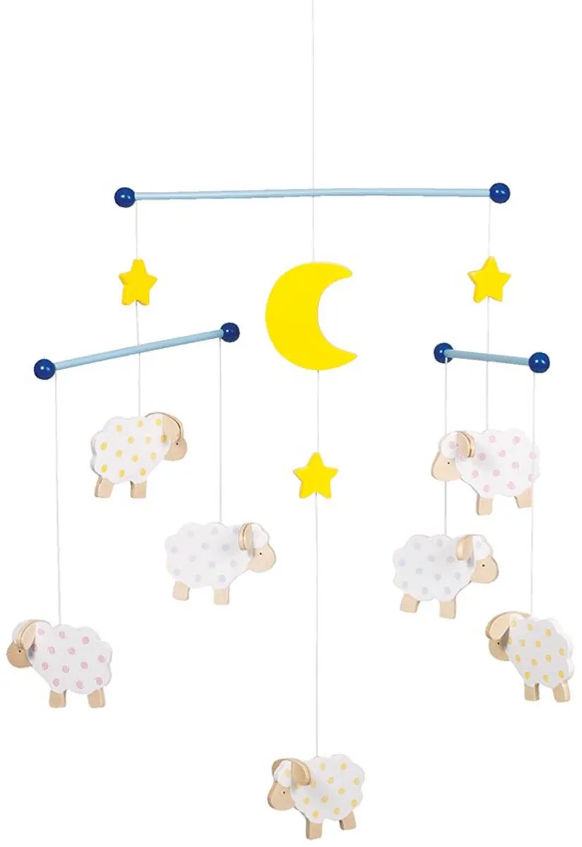 Mobiel: SCHAAP 40x38cm, in hout