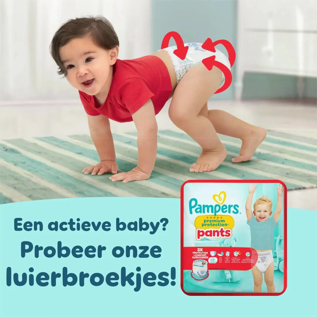 Pampers Premium Protection Maat 3 - 64 Stuks