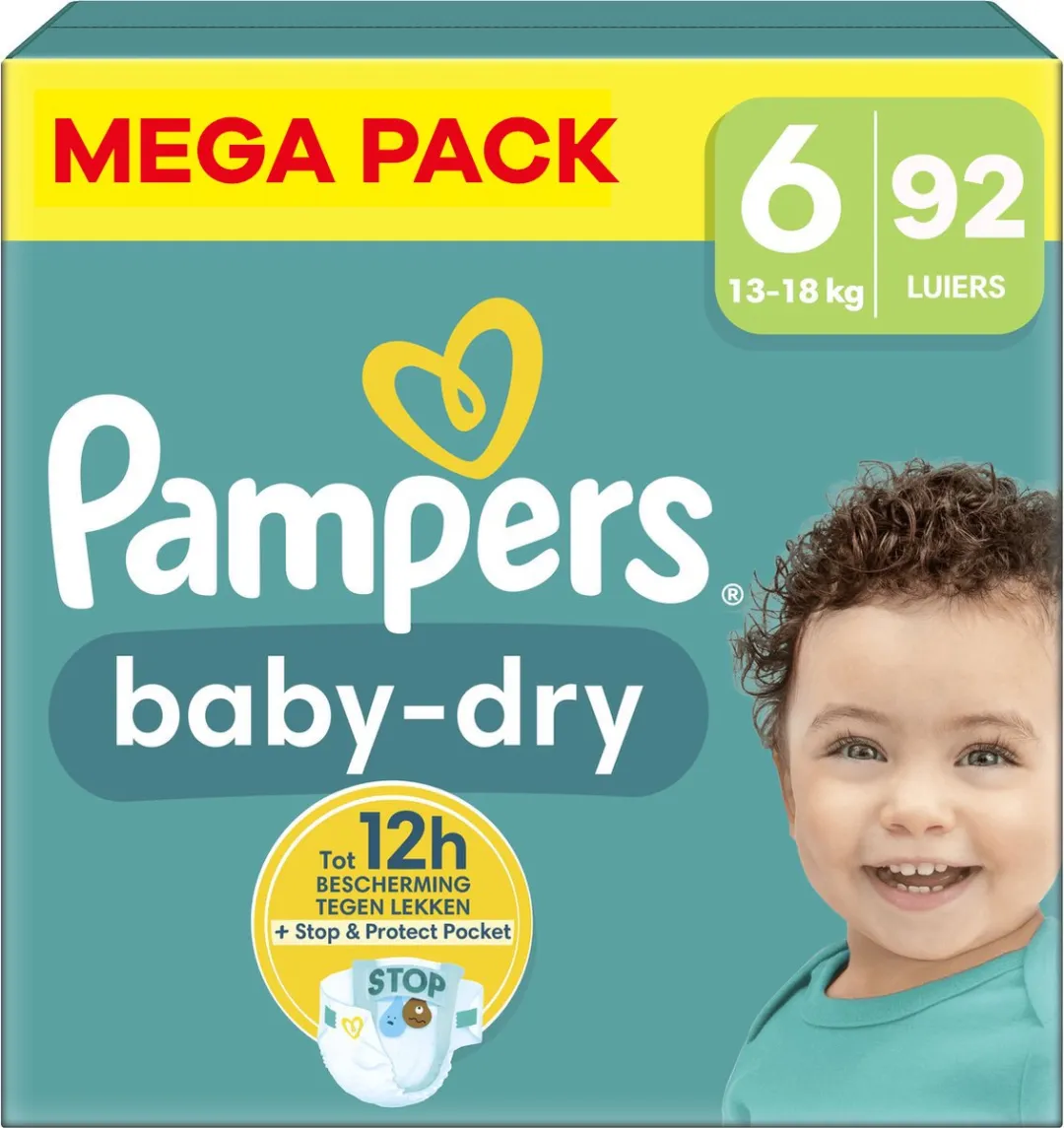 Pampers Baby Dry Maat 6 - 92 Stuks
