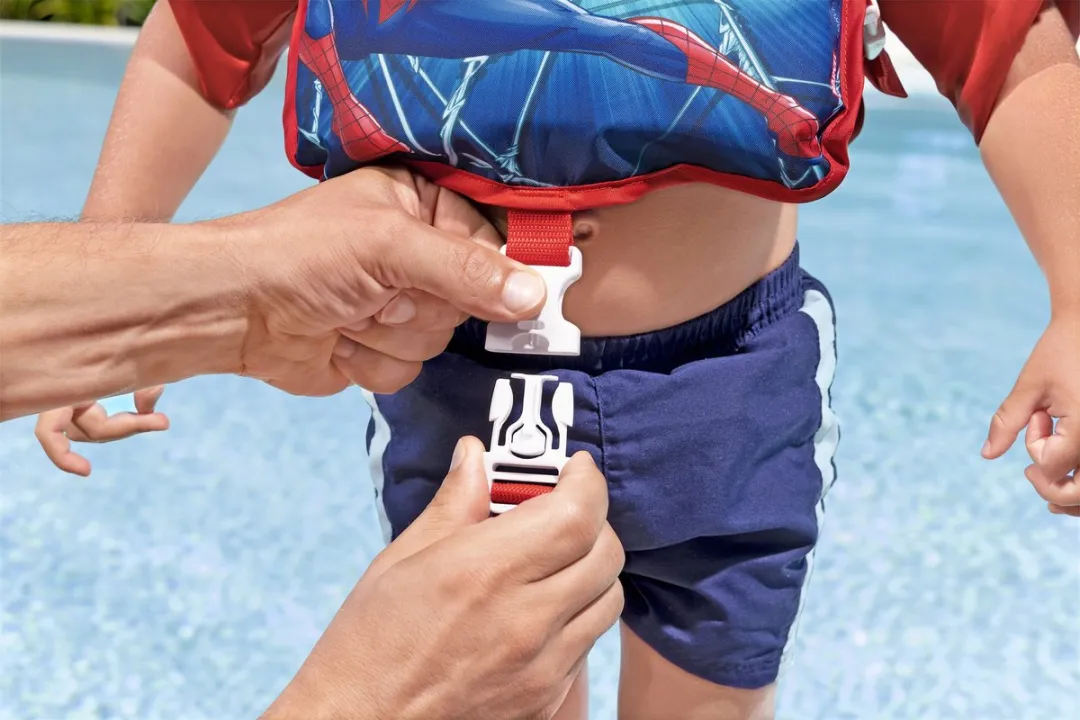 Bestway Puddle Jumper Hydro Spiderman Zwemvest - 3-6 jaar - Rood - afbeelding 3 van 6