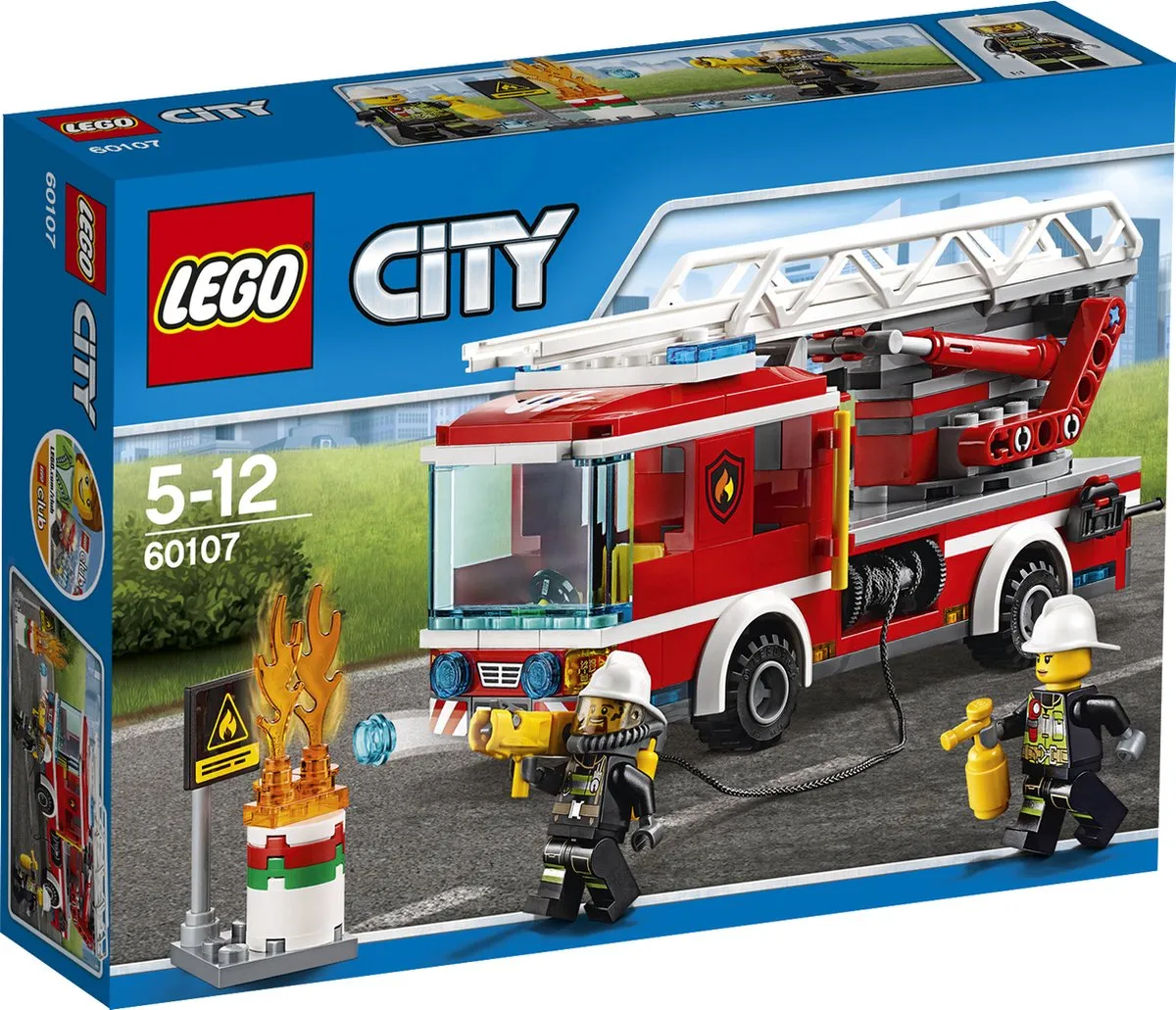 LEGO City Brandweer Ladderwagen 60107