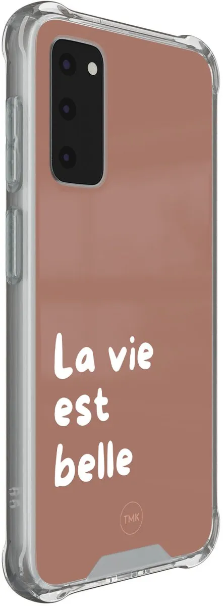 Casevibes Shockproof Hoesje Samsung Galaxy S20 FE - Bruin - S/S20FE/S/021