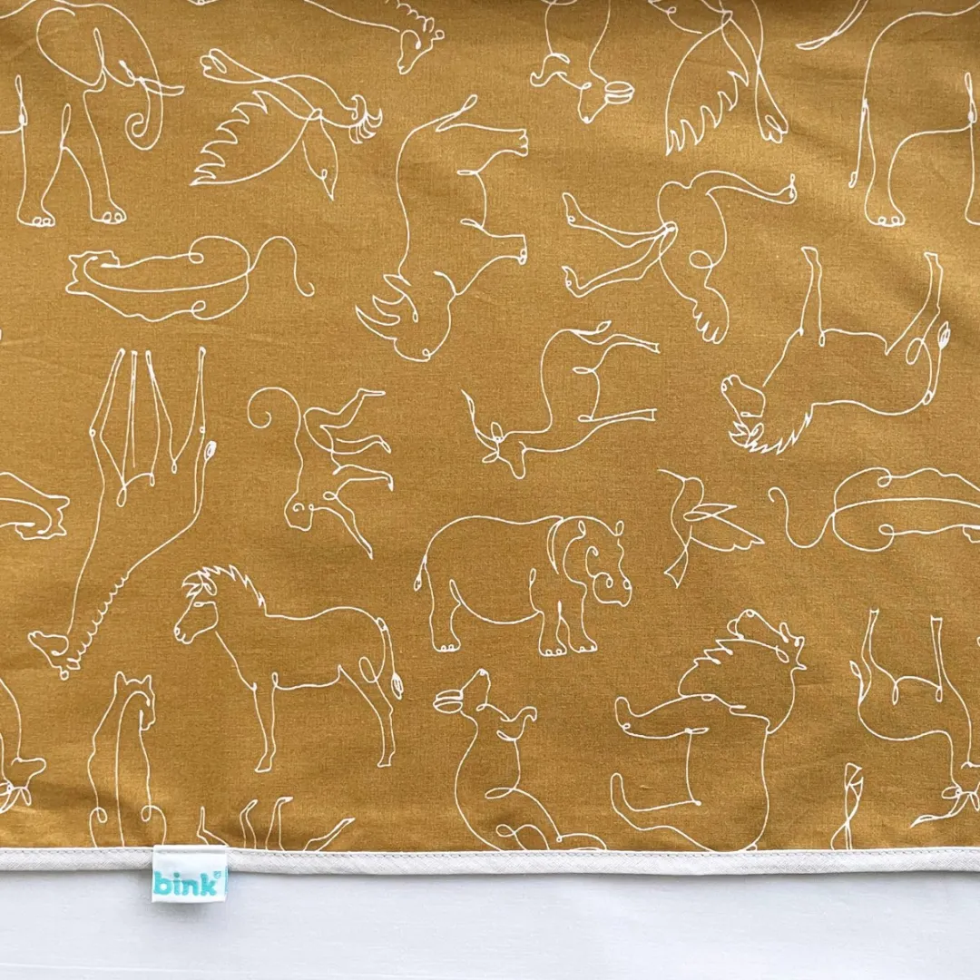 BINK Bedding Savanne Ledikantlaken 100x150cm
