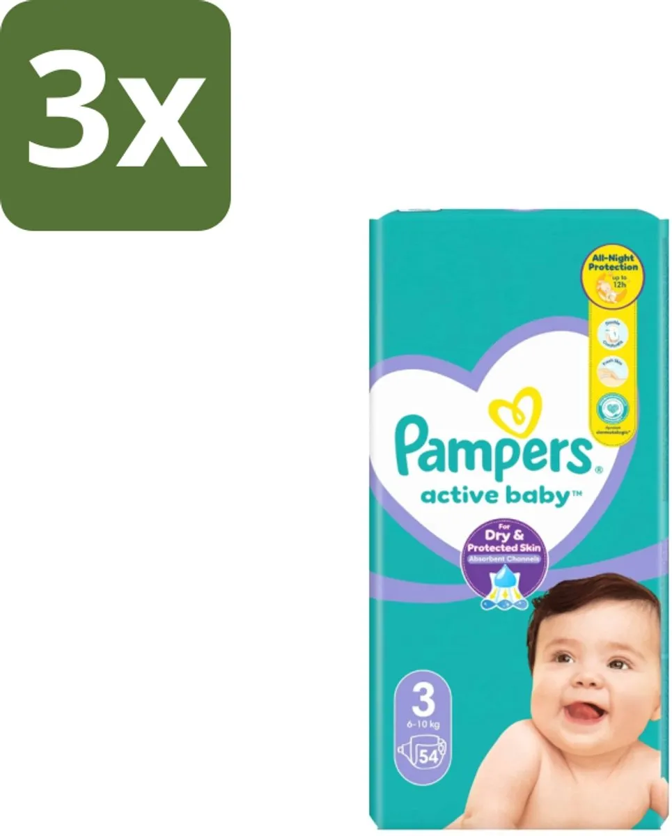 Pampers Active Baby Maat 3 Luiers