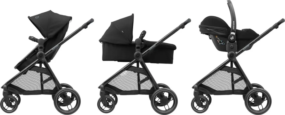 Maxi-Cosi Zelia³ Kinderwagen Essential Black