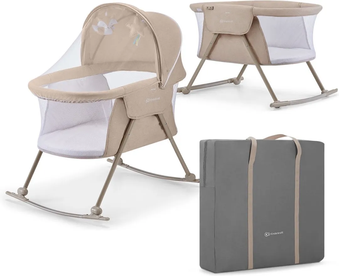KinderKraft LOVI 3-in-1 Reiswieg - Beige