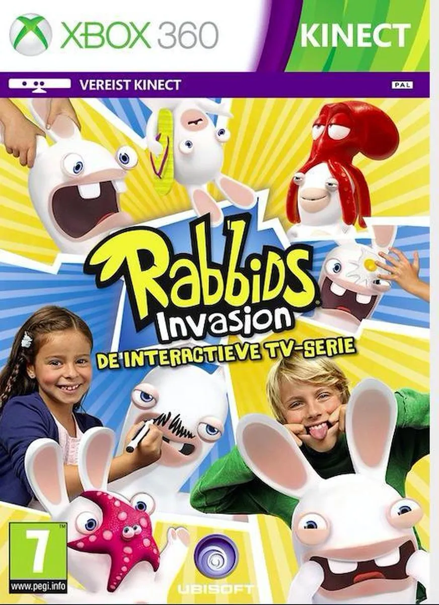 Ubisoft Rabbids Invasion The Interactive TV Show Xbox 360 - afbeelding 6 van 6