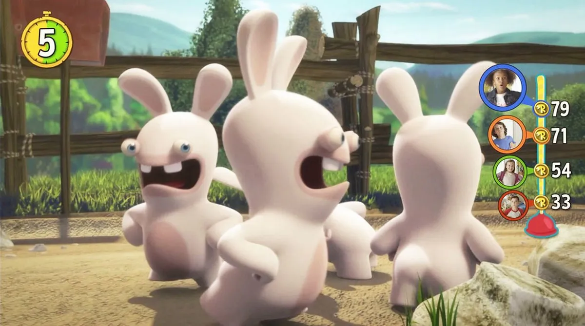 Ubisoft Rabbids Invasion The Interactive TV Show Xbox 360