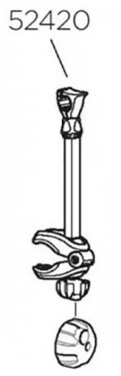 Thule Euroway Medium Frameklem TDD52420