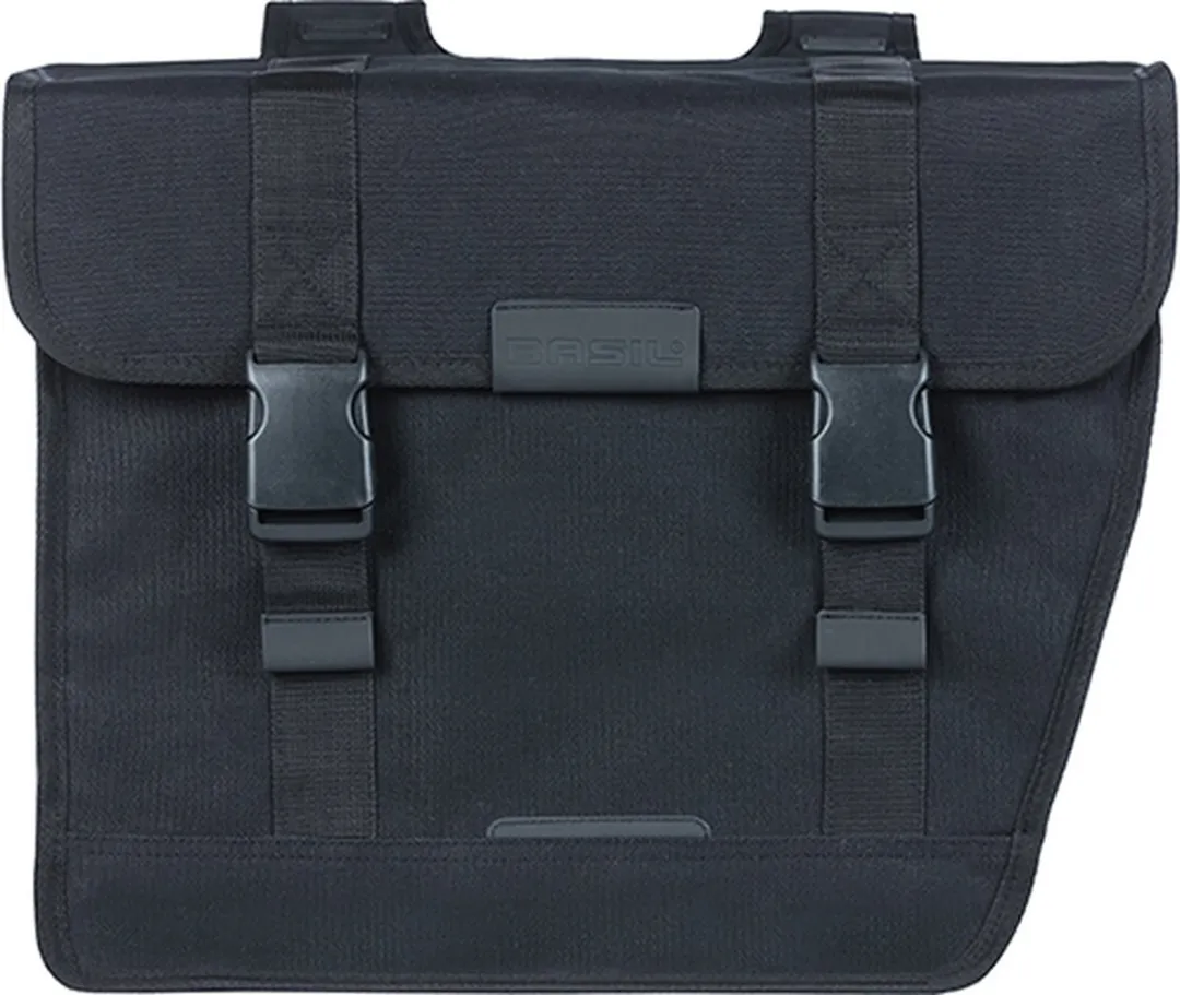 Basil Kavan Eco Classic Dubbele Fietstas 46L - Zwart