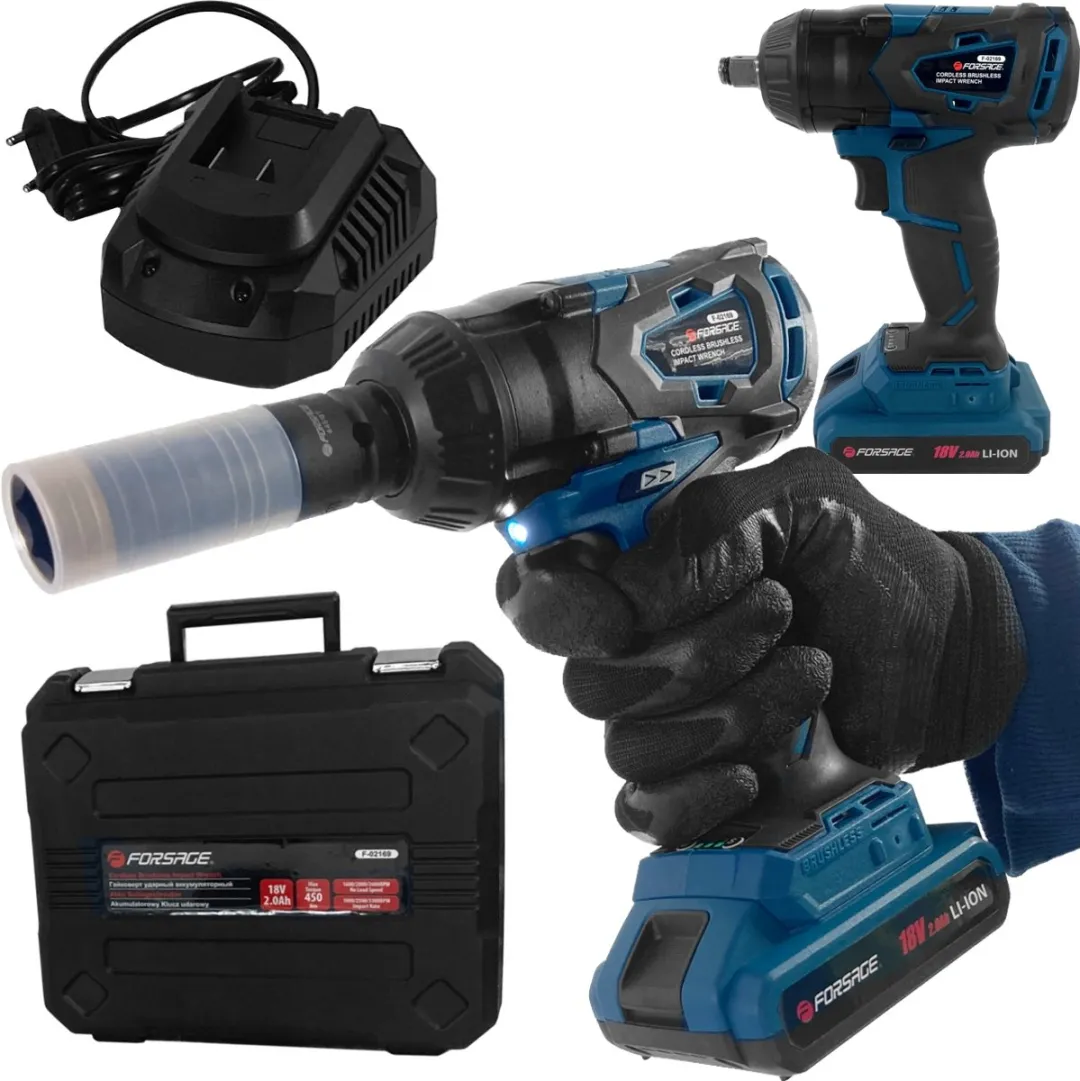 Forsage F-02169 Slagmoersleutel 450Nm 18V