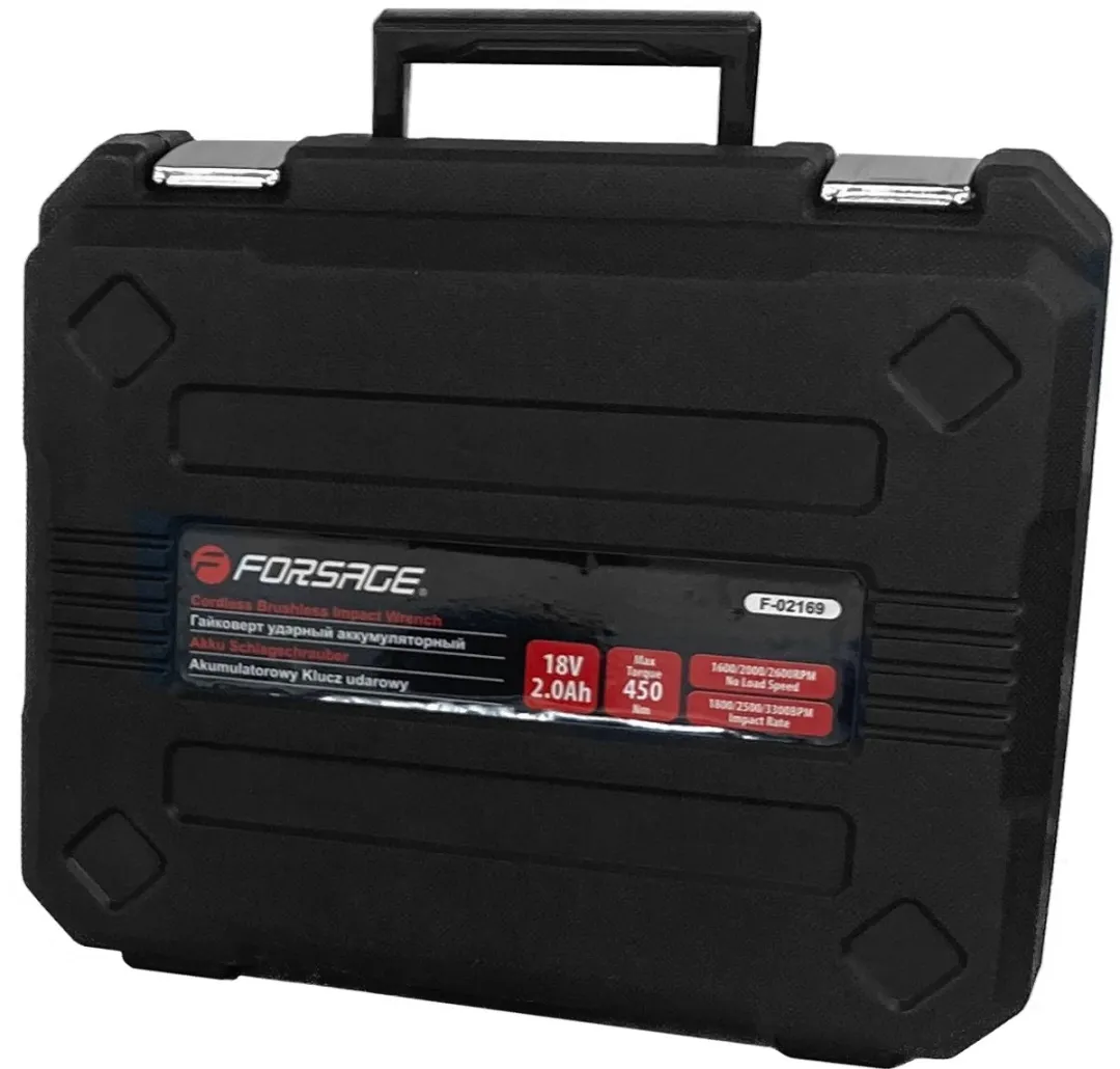 Forsage F-02169 Slagmoersleutel 450Nm 18V - 2.0Ah