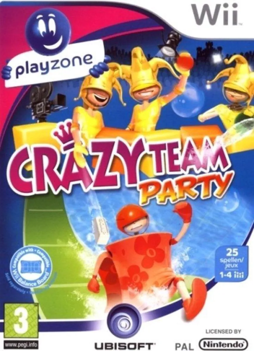 Ubisoft Crazy Crew Party - Bordspel - 4 Spelers
