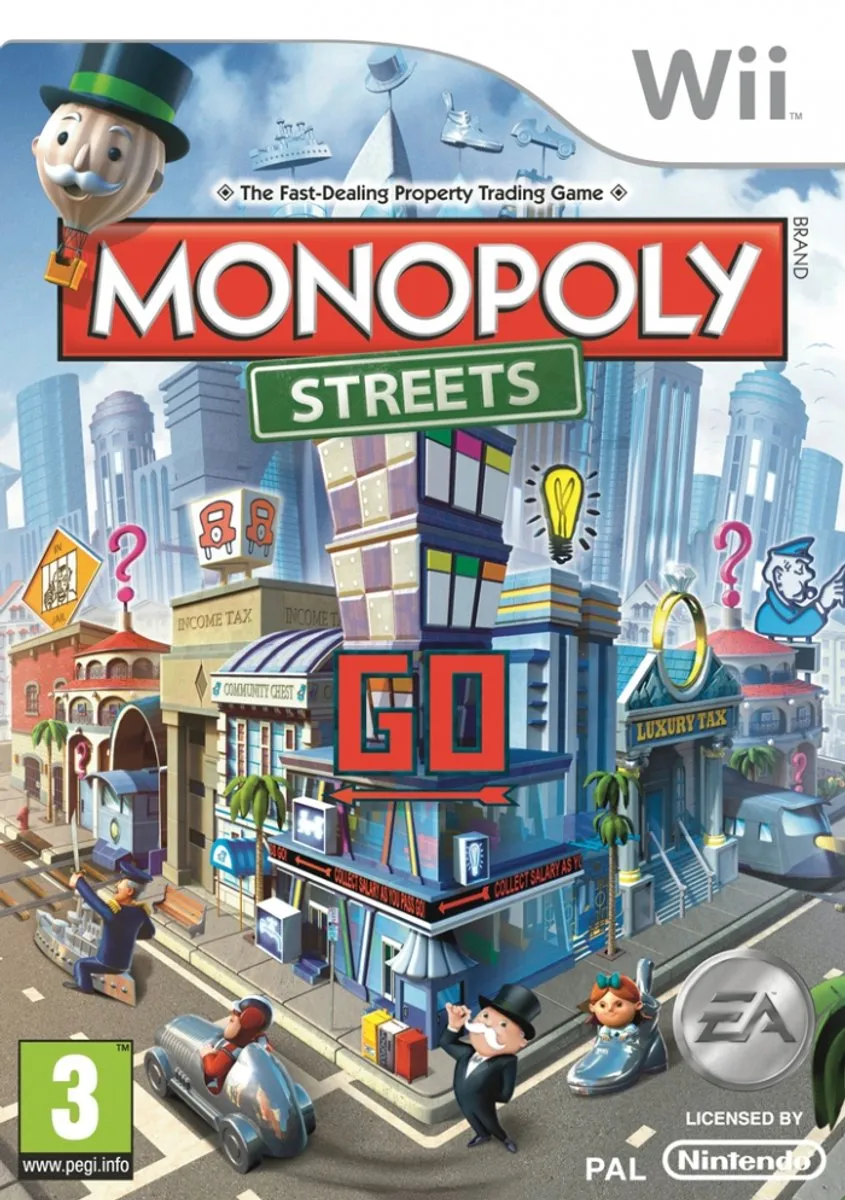 Electronic Arts Monopoly Streets Bordspel