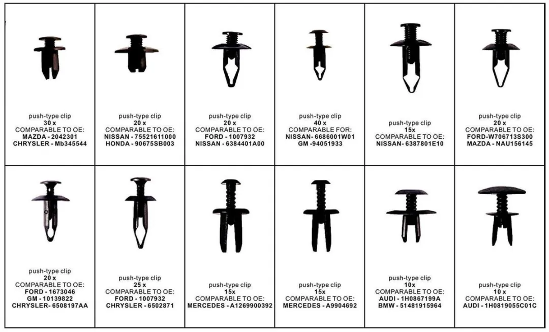 HBM 240-delig Assortiment Screw Rivits