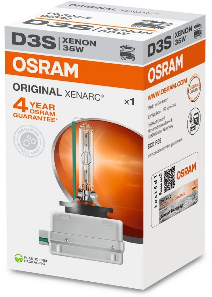 Osram Original D3S Xenonlamp - 1 Stuks