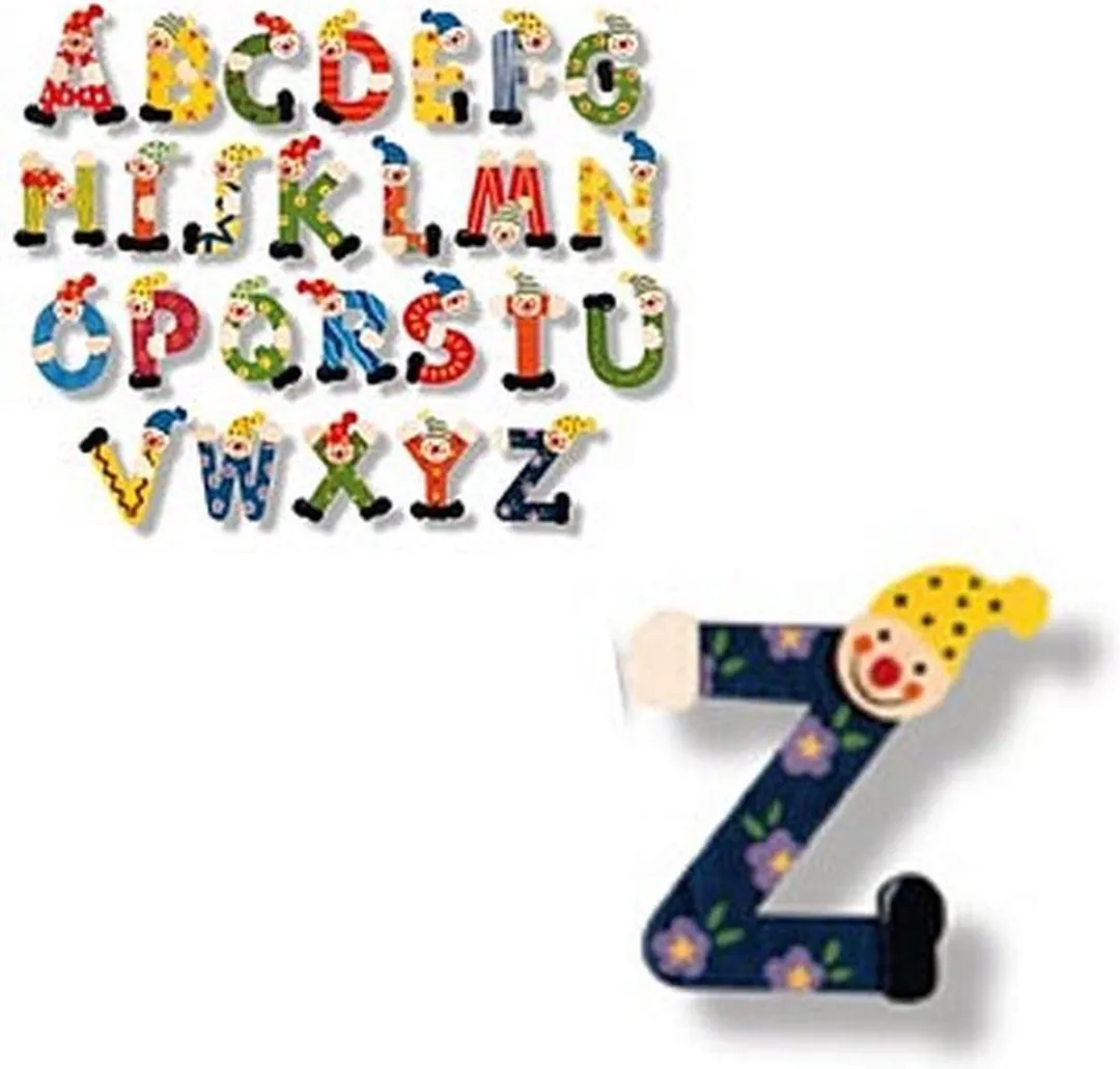 Simply For Kids Houten Naamletter Clown Z