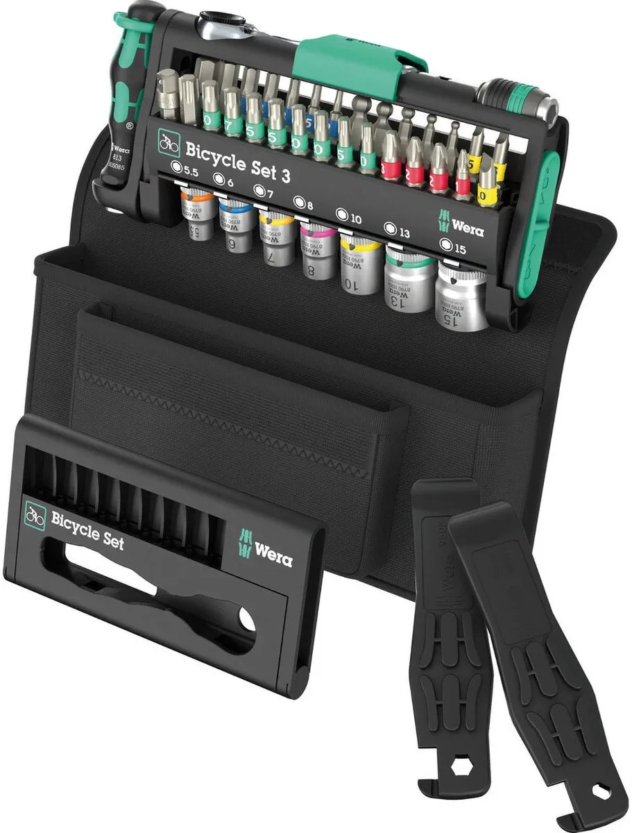 Wera Bicycle Set 3 Bit-/Steckschlüsselset 41-delig