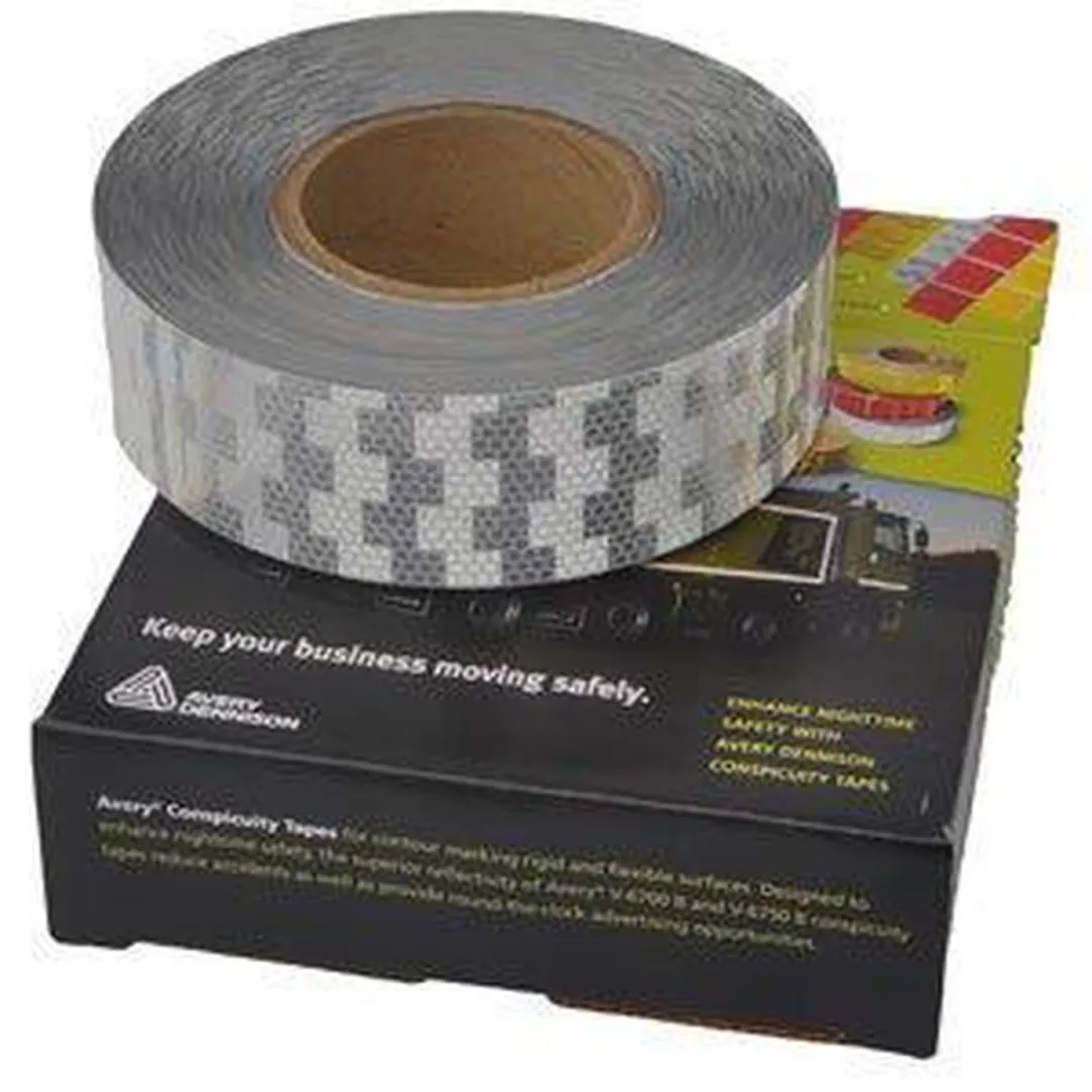 Avery Reflecterende Tape Wit 50m