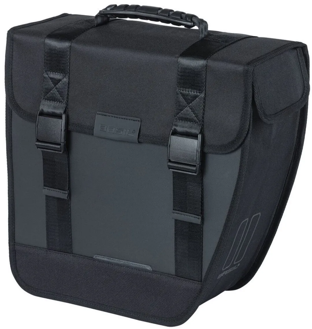 Basil Tour Waterproof Fietstas 14L - Zwart - afbeelding 6 van 6
