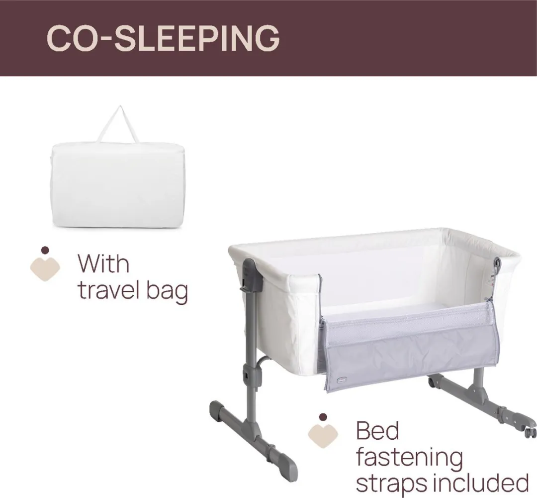 Chicco Next2Me Essential Co-Sleeper - Cloud Wit